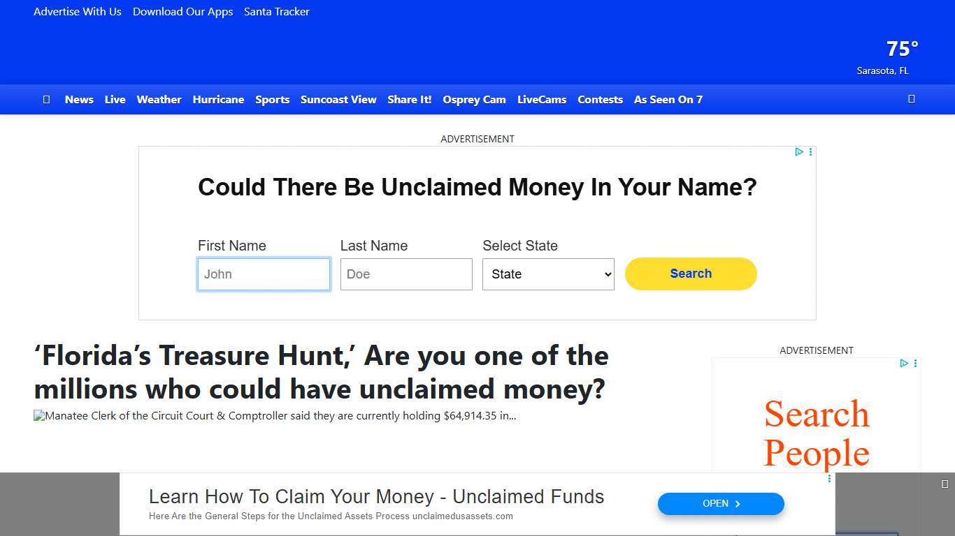 ‘Florida’s Treasure Hunt,’ Are you one of the millions who could have unclaimed money?